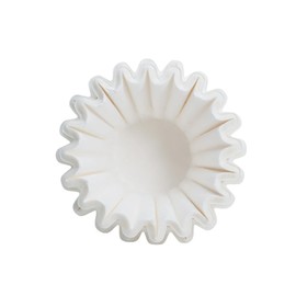 Codale Basket Coffee Filter 1-2 Cup 50 Count Flat Bottom Wood Pulp Paper Filters for Pour Over Coffee Dripper Coffee Makers (50)