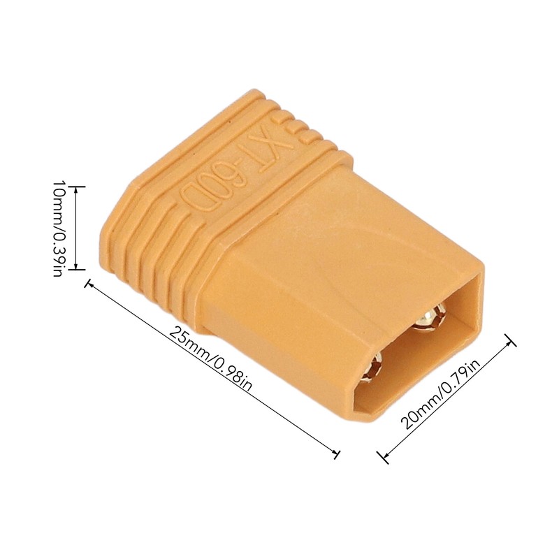 8Pcs RC XT60 Male to T Female Adapter One Piece