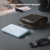 VULKIT Slim Minimalist Card Holder RFID Blocking Leather Credit Card