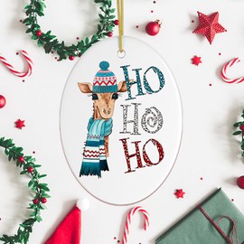 Animal Themed Christmas Ornaments (Giraffe Christmas Ornament)