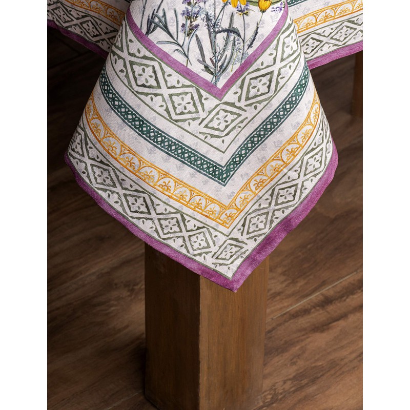Maison d' Hermine Table Cloth 100% Cotton 140cm x 180cm