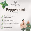 Peppermint Tea Loose Leaf Herbal Tea (150g) Mint Leaves Pure