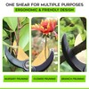 Shark-Tuff® Heavy Duty Garden Secateurs Garden Scissors Pruning Shears |