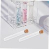 iplusmile 50pcs Plastic Test Tube Storage Containers 15x100mm Plastic Lab