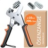 ZWERKZEUG® Professional Eyelet Pliers Set with 200 Eyelets Including Eyelet