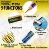 MONTEVERDE USA 9-in-1 Tool Ballpoint Pen in Rainbow – PVD-Coated