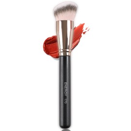 ENERGY Foundation Brush for Liquid Makeup - Versatile Makeup Brush for Flawless Foundation and Bronzer Application, Ideal for Liquid, Cream, and Powder Formulas