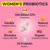 Vitalibre Probiotics for Women 100 Billion CFU 15 Strains, Daily