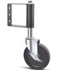 Ronlap Gate Caster Wheels Spring Loaded for Wooden Metal Tube