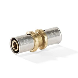 H2O-Flex 16 Press Fitting Coupling for Aluminium Composite Pipe 2.0 mm