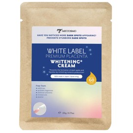ホワイトラベル White Label Platinum Placenta Whitening Cream - 20g