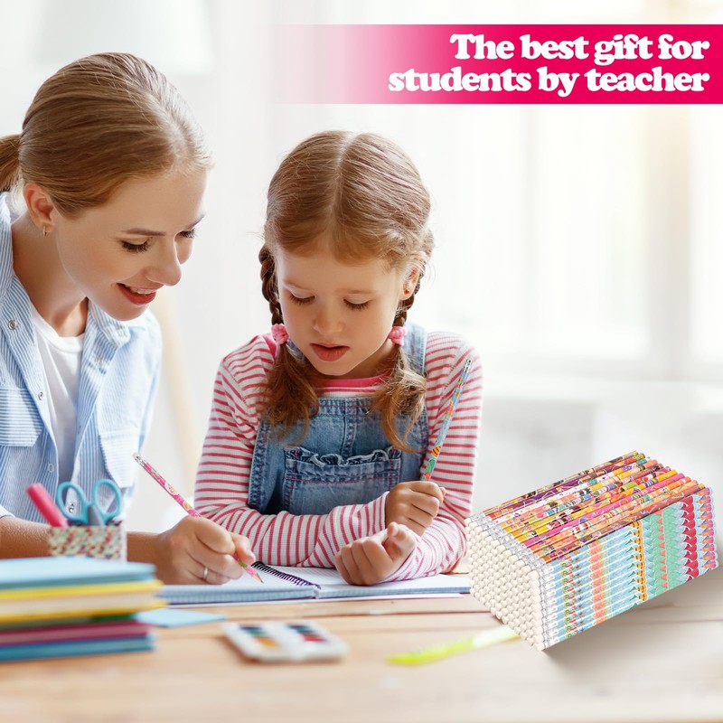 Birthday Pencils 48 Pack #2 HB with Eraser Kids Party
