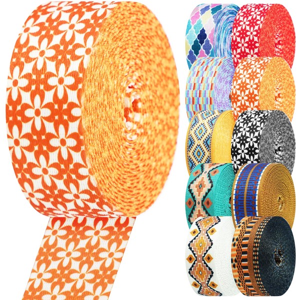 Nylon Webbing 1.5 Inch Printed Nylon Webbing Strap 3.3 10