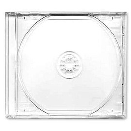 Jewel Cases 5.2 mm CD Tray Transparent 10