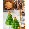 French Star Piping Nozzles for Eclairs,Churros,Shells,Flowers,& Scalloped Designs,3 Sizes