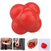 Totority Hexagonal Agility Training Ball Durable Reaction Fitness Ball for