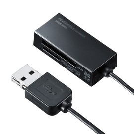 Sanwa Supply USB 2.0 Card Reader ADR-MSDU3BKN