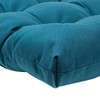 QILLOWAY Indoor/Outdoor Bench Cushion,51-Inches (Peacock Blue)