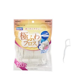 Ebisu B-D4651 Daily Ultra Fuwa Floss, 120 Pieces, Set of 2