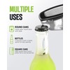 Multifunctional Can Opener Manual, Durable Heavy Duty Handheld Strong Can