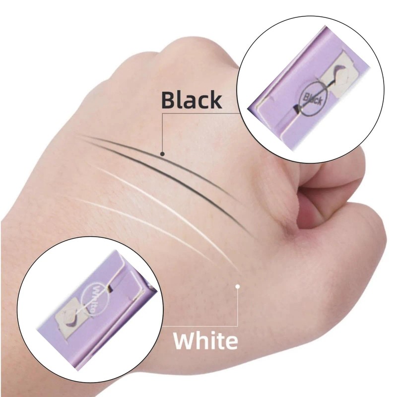 2Pcs Brow Mapping String - White & Black, 20m Length