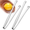 Egg Chalaza Removal Tool, 2Pcs Stainless Steel Egg Chalaza Removal