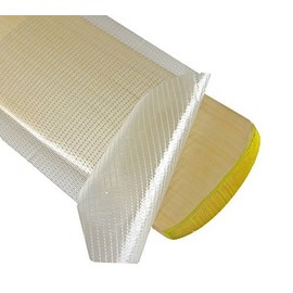 Make or Break Cricket Bat Protection Sheet Plain Anti Scuff Sheet Clear & Fibreglass (Clear & Fibreglass (Both Sheets))