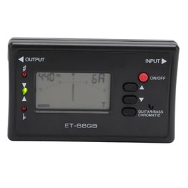 ET 68GB Digital Metronome Tuner Tone Generator, 3 in 1 Metronome, Tuner, Tone Generator, 12 Tuning Tone Generator Tuners, for Guitars Bass