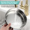 Spmarkt 10-inch Stainless Steel Springform Pan with Silicone Protector, Removable