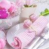 Set of 6 Easter Napkin Rings Rabbit Napkin Rings Bunny