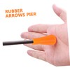 Kisangel 10pcs Rubber Arrowheads for Archery Practice Arrowhead Replacements Easy