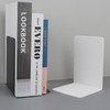 L-shaped Bookend 1 Piece Gray 4ea