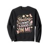 Healing Looks Good on Me Butterfly Crystal Mood Sweatshirt