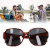 UV Protection Glasses Amber Anti Slip Lightweight Frame Polarized Sunglasses