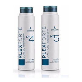 Lendan Plex Forte Kit No. 4 + No. 5 - Shampoo y Acondicionador - 300ml
