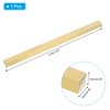PATIKIL 3/8 x 3/8 x 8" C360 Brass Square Bar,