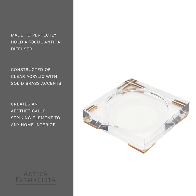 Antica Farmacista Lucite Tray, 16.9 oz.