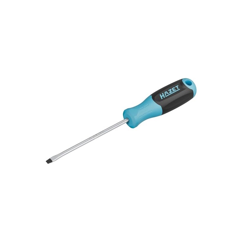 HAZET Screwdriver 811-55, slotted profile SW 1 x 5.5 mm,