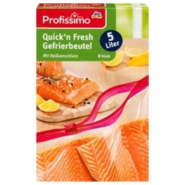 Profissimo Freezer Bag Quick'n Fresh 5 L, 6 Btl