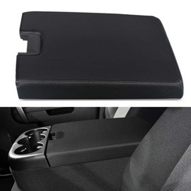 VANJING Compatible with Chevy GMC Silverado Suburban Tahoe Sierra 2007-2013 Center Console Lid Armrest Kit Cover with Latch Pickup Repair Replaces 20864154