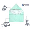 Medi Partners Swaddling Blanket 100% Cotton 85x85cm Double-Sided Multifunctional Plush
