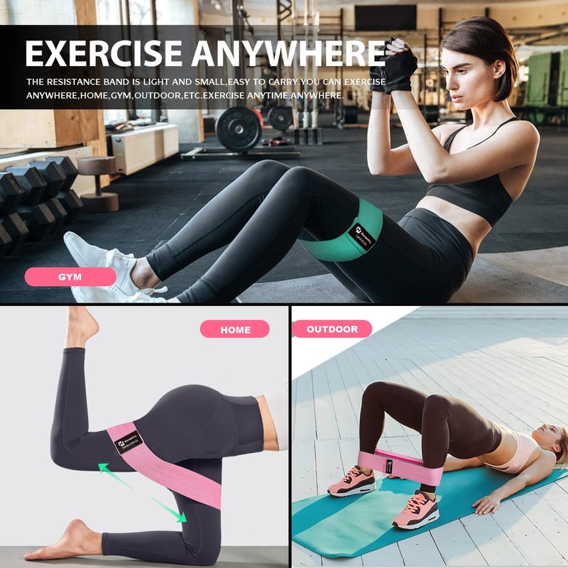 Resistance Bands, Exercise Workout Bands for Women and Men, 3