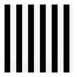 Unique party tableware, One Size, Black