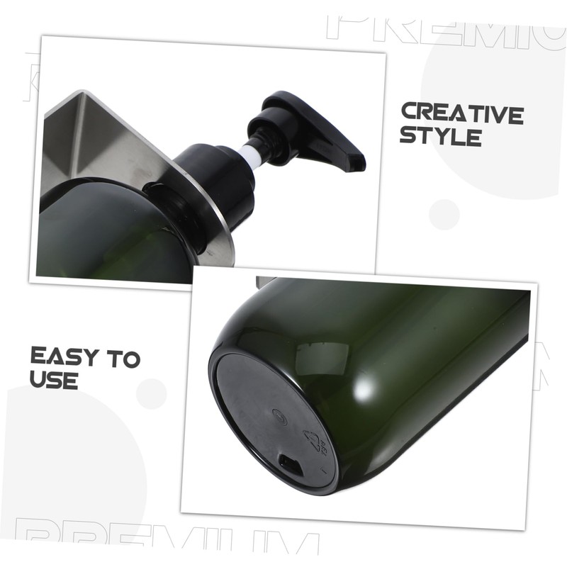 COHEALI 304 Stainless Steel Wall Mounted Soap Dispenser Set Refillable