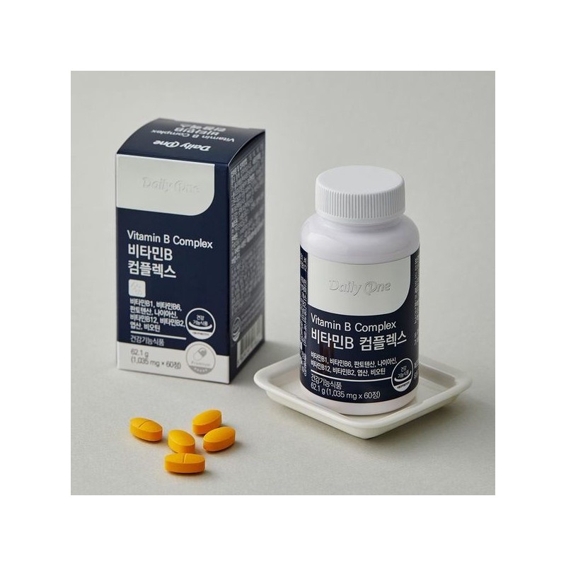 DailyOne 데일리원 비타민B 컴플렉스 1035mg X 60정 2통32660955 Daily One