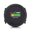 Golfs Cart Battery Indicator 12V/24V/36V/48V/72V LED Digital DC Electricity Indicator Meter DC Battery Gauge Fit for Golfs Cart