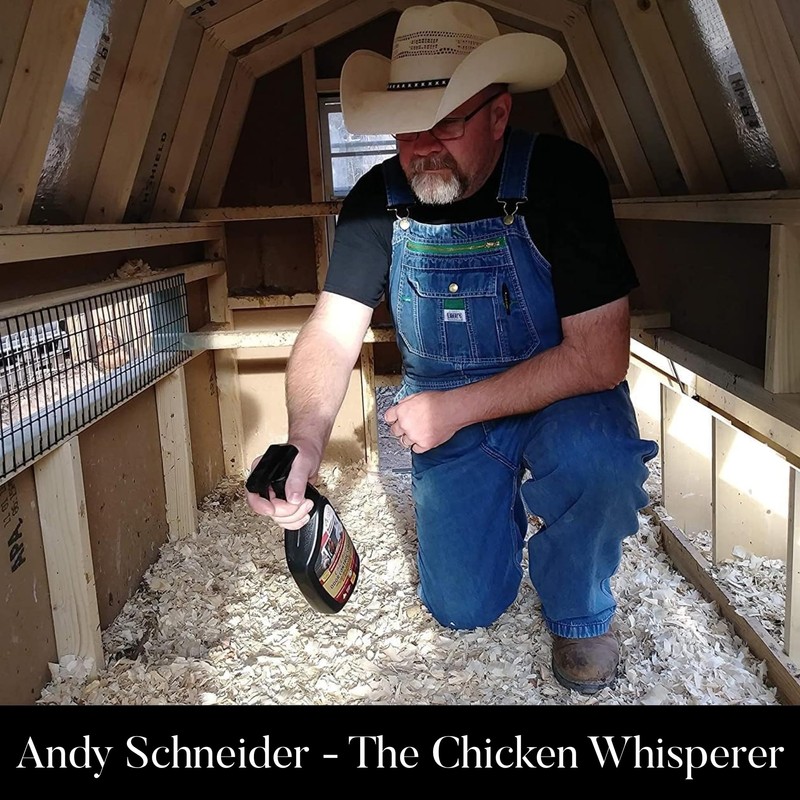 Chick Fresh Odor Eliminator for Backyard Chickens. Makes 1 Gallon