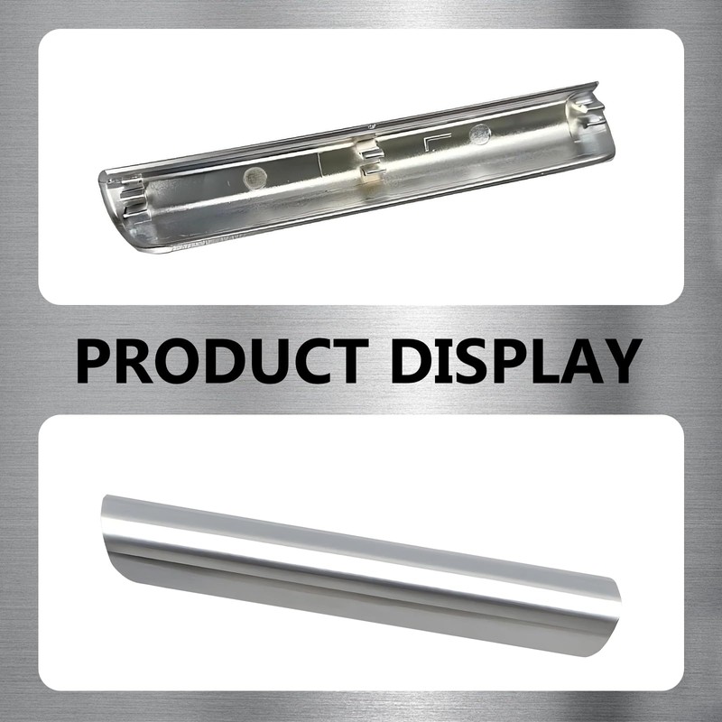 DYEKNEE 1 PC Silver Front Driver Left Side Interior Pull