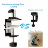 Heavy Duty Replacement Clamp for 1/2” Base Magnifying Lamp，Desk Lamp，Magnify