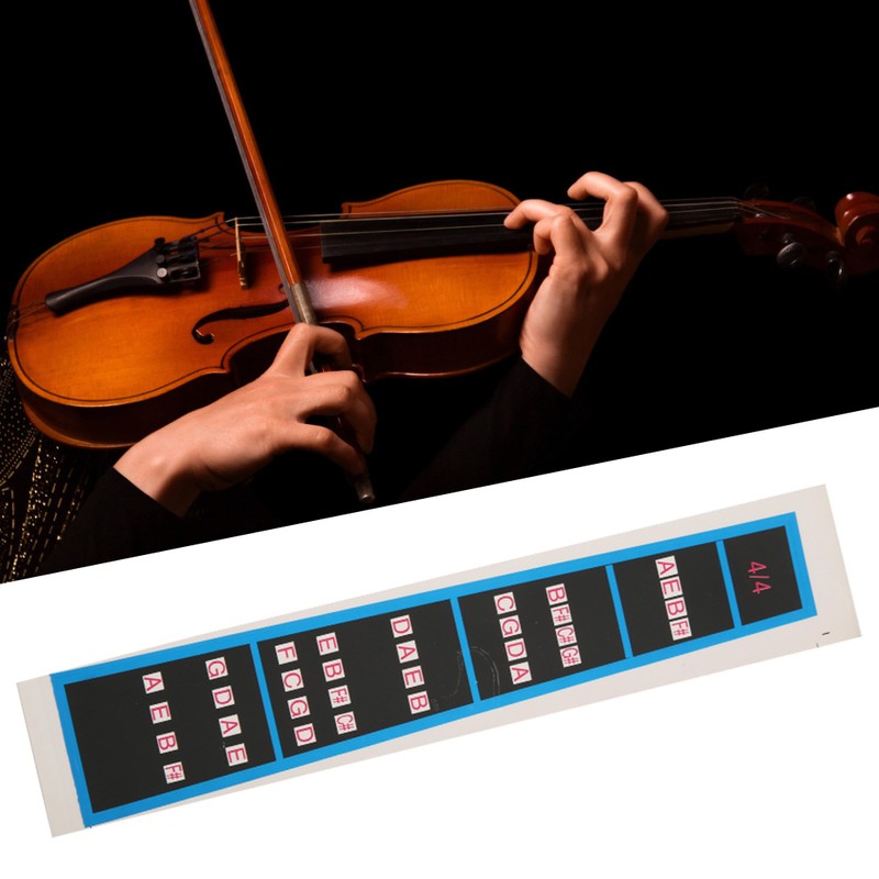 Violin Sticker Black Blue Fingerboard Guide Beginners Musical Instrument AccessoriesBC05
